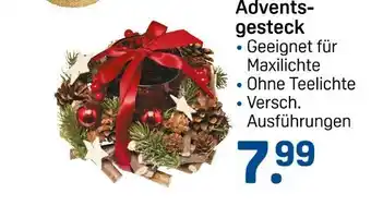 Rossmann Adventsgesteck Angebot