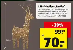 Hagebau Led-dekorfigur „rentier“ Angebot