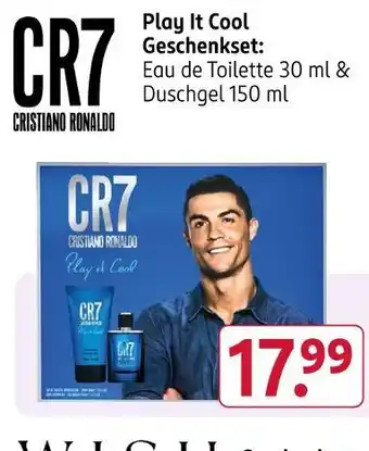 Rossmann Cr7 cristiano ronaldo play it cool geschenkset Angebot
