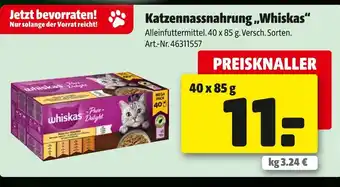 Hagebau Whiskas katzennassnahrung „whiskas“ Angebot