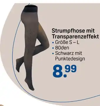 Rossmann Strumpfhose mit transparenzeffekt Angebot