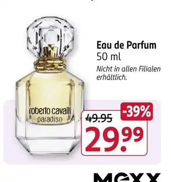 Rossmann Roberto cavalli paradiso eau de parfum Angebot