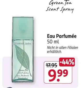 Rossmann Elizabeth arden eau parfumée Angebot