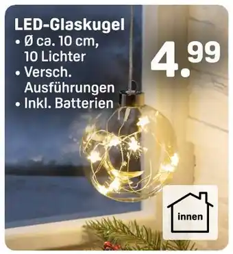 Rossmann Led-glaskugel Angebot