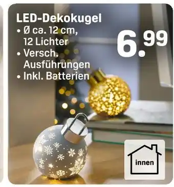 Rossmann Led-dekokugel Angebot