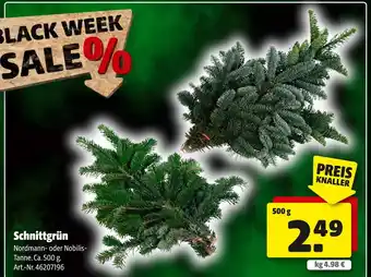 Hagebau Schnittgrün Angebot