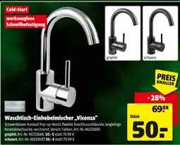 Hagebau Wellwater waschtisch-einhebelmischer vicenza verchromt Angebot