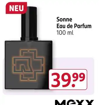 Rossmann Mexx sonne eau de parfum Angebot