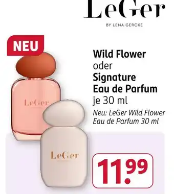 Rossmann Leger wild flower eau de parfum Angebot