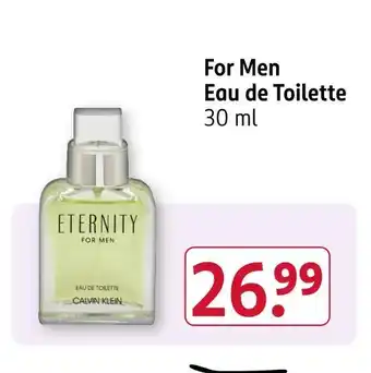 Rossmann Calvin klein for men eau de toilette Angebot