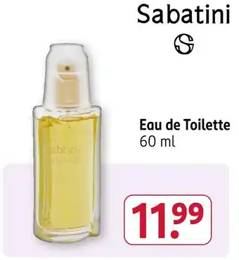 Rossmann Sabatini eau de toilette Angebot