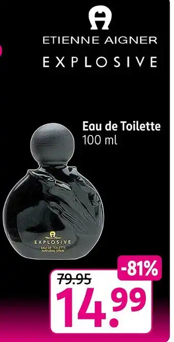 Rossmann Etienne aigner eau de toilette Angebot