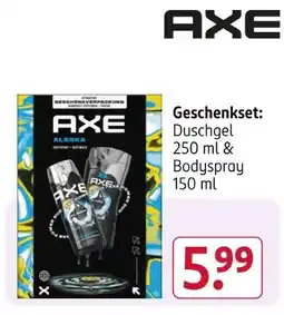Rossmann Axe geschenkset Angebot