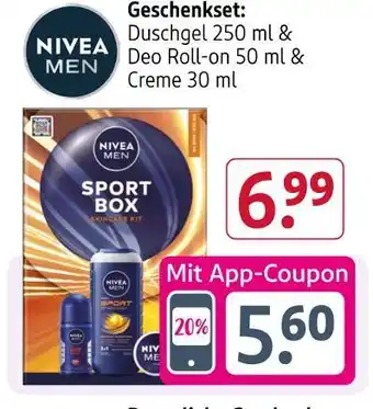 Rossmann Nivea men geschenkset Angebot