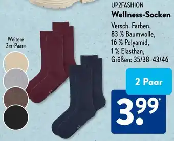 Aldi Süd UP2FASHION Wellness-Socken Angebot