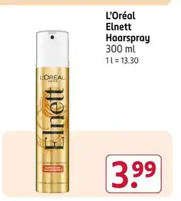 Rossmann L'oréal elnett haarspray Angebot