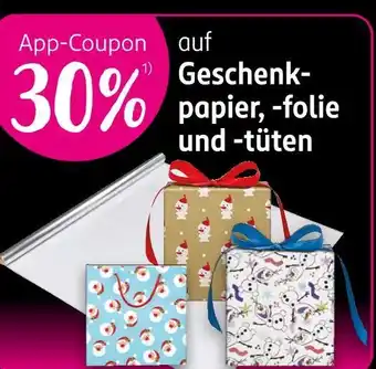 Rossmann 30% app-coupon Angebot