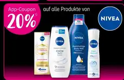 Rossmann Nivea app-coupon 20% Angebot