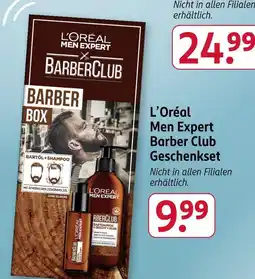 Rossmann L'oréal men expert barber club geschenkset Angebot