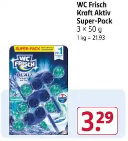 Rossmann Wc frisch kraft aktiv super-pack Angebot