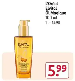 Rossmann L’oréal elvital öl magique Angebot