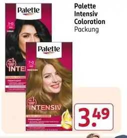 Rossmann Palette intensiv coloration Angebot