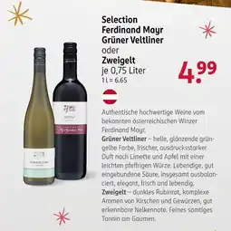 Rossmann Ferdinand mayr grüner veltliner oder zweigelt Angebot