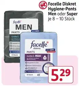 Rossmann Facelle diskret hygiene-pants men oder super Angebot