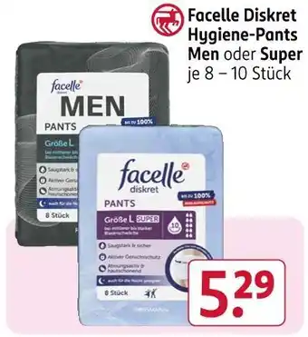 Rossmann Facelle diskret hygiene-pants men oder super Angebot