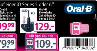 Rossmann Oral-b elektrische zahnbürste io series 6 Angebot