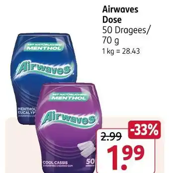 Rossmann Airwaves dose Angebot