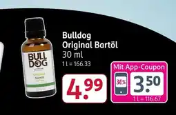 Rossmann Bulldog original bartöl Angebot