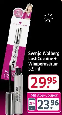 Rossmann Svenja walberg lashcocaine + wimpernserum Angebot