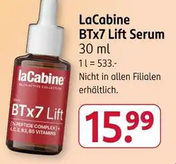 Rossmann Lacabine btx7 lift serum Angebot