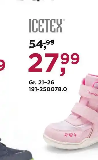 Reno Bambulini icetex kinder schuhe Angebot