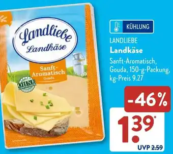 Aldi Süd LANDLIEBE Landkäse Angebot