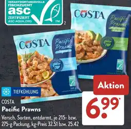 Aldi Süd COSTA Pacific Prawns Angebot