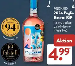 Aldi Süd POLIGNANO 2024 Puglia Rosato IGP Angebot