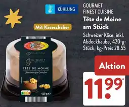 Aldi Süd GOURMET FINEST CUISINE Tête de Moine am Stück Angebot