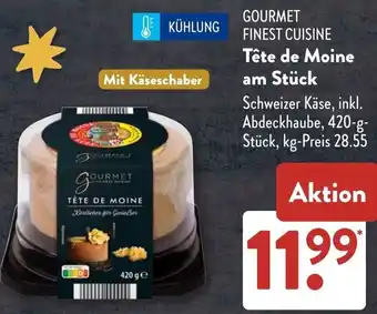 Aldi Süd GOURMET FINEST CUISINE Tête de Moine am Stück Angebot