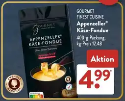 Aldi Süd GOURMET FINEST CUISINE Appenzeller Käse-Fondue Angebot