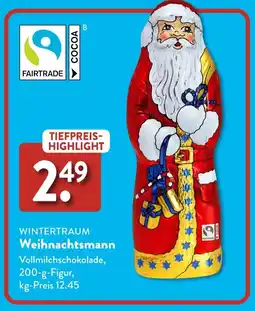 Aldi Süd WINTERTRAUM Weihnachtsmann Angebot