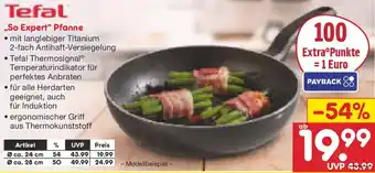 Netto Marken-Discount Tefal „So Expert" Pfanne Angebot