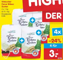 Netto Marken-Discount Südzucker Feiner Rüben Zucker Angebot