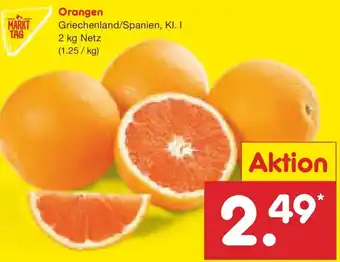 Netto Marken-Discount MARKT TAG Orangen Angebot