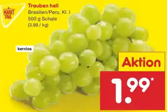 Netto Marken-Discount MARKT TAG Trauben hell Angebot