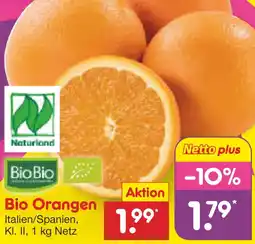 Netto Marken-Discount Bio Orangen Angebot