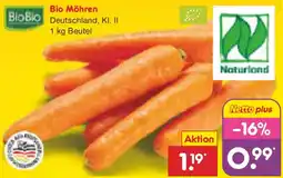 Netto Marken-Discount Bio Möhren Angebot