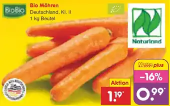Netto Marken-Discount Bio Möhren Angebot