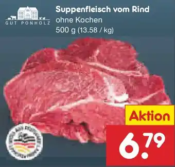 Netto Marken-Discount Suppenfleisch vom Rind Angebot